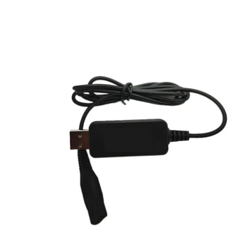 USB Plug Kabeli A00390 Elektrisko Adapteri Strāvas Vadu Lādētājam Philips Skuvekļi S300 S301 S302 S311 S331 S520 S530 RQ331