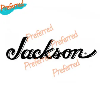 Teksta Decal Jackson Auto Uzlīme par Instrumentālā Mūzika, Ģitāra
