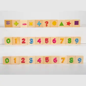 Skaits Bloki Rotaļlietas ar 50 Multicolor Krelles Numuru Bloki Matemātikas Rotaļlietas Matemātikas Izglītības Skaitīšanas Bērniem, Mazbērniem, Bērniem,