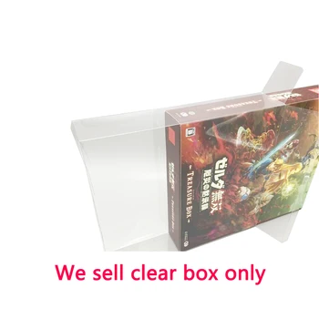 Lai Pārslēgtos NS Zelda Warriors dārgumu kaste Limited Edition Exclusive Pārredzamu Kolekcija displeja lodziņš