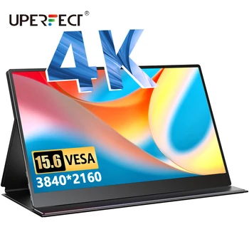 UPERFECT UMobile J7 Portatīvo 4K Monitors 15.6 collu UHD 3840*2160 Otrā Ekrāna Ar HDMI Tips C 3.1 OTG HP Portatīvo DATORU Mac Tālruni