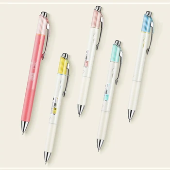 Pentel Limited Edition Gēla Pildspalva BLN75 ENERGEL Melnu Tinti 0.5 mm Rakstot Punkts Gudrs Students Piegādes Japāņu Kancelejas preces