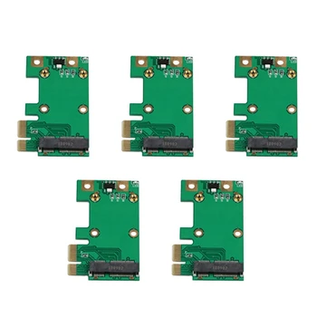 5X PCIE, Lai Mini PCIE Adapteri Kartes, Efektīvs, Viegls Un Pārnēsājamo Mini PCIE, Lai USB3.0 Adapteris Karte
