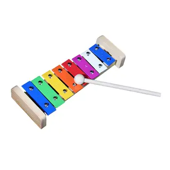 8 Svari Xylophone Apgaismības Muzikālā Rotaļlieta Band Spēlētāji Bērniem un Pieaugušajiem