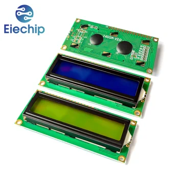 LCD1602 1602 LCD Modulis 5V Zils / Dzeltens-Zaļš Ekrāns LCD Displejs IIC I2C Interfeiss 16x2 Raksturs, I2c Lcd