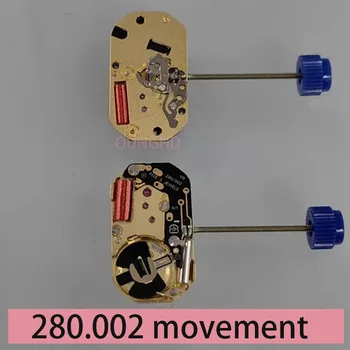 Jaunas oriģinālas importēti Šveices V8 kustība ETA.280.002 H3 280.002 Izpildu kvarca kustība 280002 2-pin