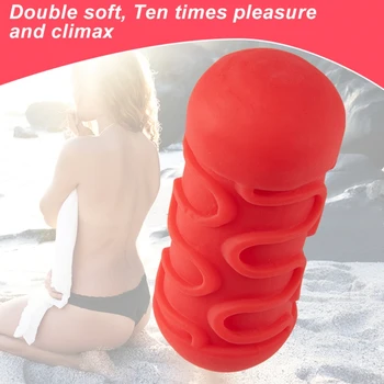 Pocket Pussy Vīriešu Seksa Rotaļlietas Masturbator For Men minetu Mīksto Stick Masturbācija Kausa Mazo Seksa Olas Glans masturbācija olas Vagin