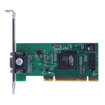 JAUNS-ATI RAGE XL, 8MB PCI VGA galda Datoru PCI Attēlu Adapteris Vilkt Mašīnu VGA Karte