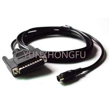 touch screen un FX PLC sakaru savienojuma kabelis MD8 apaļa mute 8 pin 25 datu 
