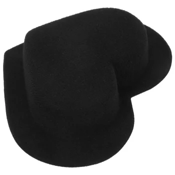 Sirds Formas Platās Cepures Malām Audums Handcraft Mini Top-Cepuri Lolita Lelles