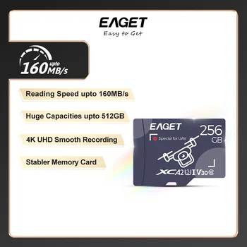 Eaget TFCG Atmiņas Karte 512 GB un 256 gb 128GB 32GB TF Microsd Kartes SD Class10 UHS-1 Flash Kartes Atmiņa 64GB, 32GB Micro SD Karte