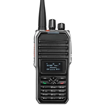 Vairumtirdzniecības V9 DMR profesional divvirzienu radio bezvadu rokas tirdzniecības UHF walkie talkie lielos attālumos