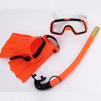 Āra Telpu Bērnu Niršanas Brilles Snorkeling 3 Bagātību Kopumu, Peldēšanas Brilles Peldēšanas Brilles Trubiņa Spuras Iekārtas