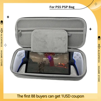 Spēļu Piederumi PSP Rokas Rāvējslēdzēju EVA Grūti Soma Sony PlayStation Portāla Uzglabāšanas Soma PS5 Portāla Uzglabāšanas Gadījumā