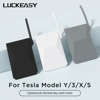 Par Tesla Model 3 Y Silikona Atslēgu Kartes Vāciņu X Modeļa Model S Cybertruck Atslēgu Kartes Turētāju Aizsargs, Ja Auto Piederumi 1gb