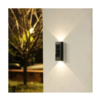 4GAB Saules Lampas Āra LED Apgaismojums Ūdensnecaurlaidīgs Dārza Dekorēšana Balkons Pagalmā, Ielas, Sienas Lampas, Dekori Dārza Gaismas