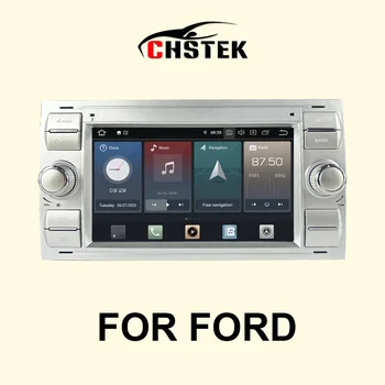 CHSTEK Android 13 Automašīnas Radio Carplay Navigācija, Stereo Ford Focus S-Max un C-Max, Mondeo Galaxy Savienojumu Fiesta 2003-2011 Sar+