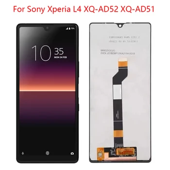 Sony Xperia L4 LCD Displejs Priekš Sony Xperia L4 XQ-AD51 Ekrānā Pieskarieties Digitizer Montāža LCD Ekrāns