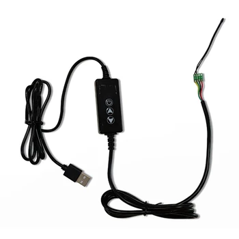 Jauns USB Mini Termostats, Slēdzis LED Digitālā Kontrole Temperatūras regulators Termometrs Thermoregulator DC 5-12V 24V