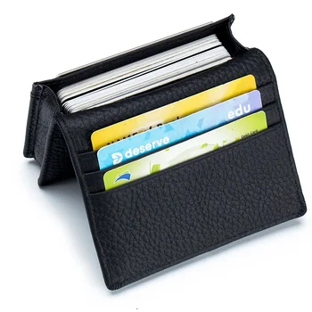 Daudzfunkciju Banka ID Kredītkartes Soma Dāma Turētājs Multi-Card Seifs Gadījumā Kartes Īpašniekam Maku Sievietēm, Vīriešiem tīrtoņa Krāsu Seifs