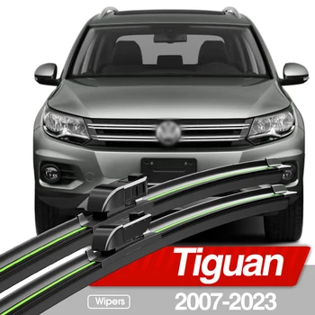 VW Tiguan 2007-2023 Priekšējā Vējstikla slotiņām 2gab Priekšējā Loga Piederumi, 2008 2012 2013 2014 2015 2016 2018 2020