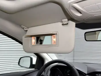 Ford 12-18 Fokuss Auto saulessarga ar Lukturi ar Tualetes Spoguļa Pelēkā tiesības