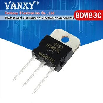 5gab BDW83C TO-3P BDW83 BDW84D BDW84 TO3P Darlington tranzistors 15A 100V vanxy Tūlītēju piegādi