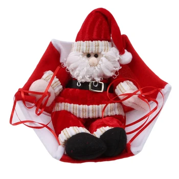 Ziemassvētku Lelle Izpletni Santa Claus, Sniegavīrs Mājas Griestu Rotājumi, Jaunā Gada, Ziemassvētku Iepirkšanās Mall Karājas Kulons Rotājumi