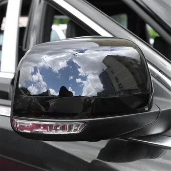 Jeep Grand Cherokee 2014. - 2020. Gadam Automašīnas Atpakaļskata Spoguļa Vāciņš Melns + Astes Gaismas Lampa Vāks + Ārējie Durvju Roktura Apdare