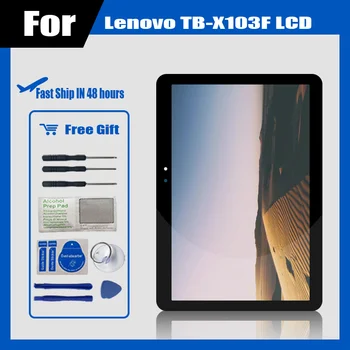 LCD Un Touch Screen Displejs Digitizer Montāža Nomaiņa Lenovo Cilnes 3 10 Plus TB-X103F TB-X103 TB X103F TB X103