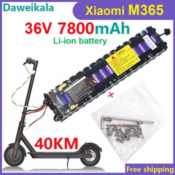 Sākotnējā scooter 36V 7800mAh akumulators piemērots Xiaomi M356 Pro veltīta baterija litija-jonu akumulators ar velosipēdu 40km