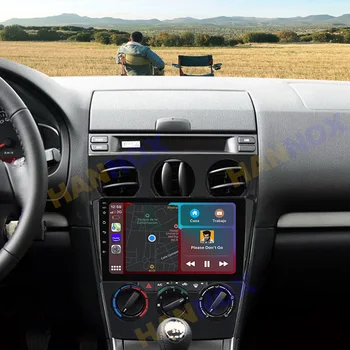 HANNOX Par Mazda 6 2006. - 2015.gadam Auto Radio Android Sistēma, Multimediju Atskaņotājs, GPS Navigators Atbalsta Spogulis Saites DAB TPM OBD 2USB