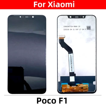 Par Xiaomi POCO F1 Displejs LCD skārienekrānu, Digitizer Montāža POCO Pro X3 LCD Rezerves Daļas, Displejs
