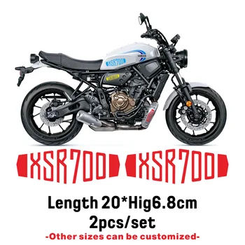 Jaunu motociklu, velosipēdu degvielas tvertnes uzlīme, ritenis, ķivere MOTO ūdensizturīgs atstarojošs logo, par YAMAHA XSR700 xsr 700