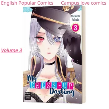 Jaunas Grāmatas Anime Mana Kleita-Up Mīļais 3. Sējums Japāņu Pusaudžu Mīlestība, Romantiska Komēdija Manga Komiksu Grāmatu Angļu Tautas Manga