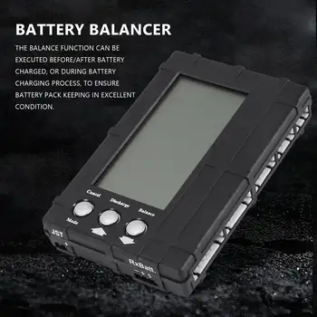 3 in 1 LCD TĀLVADĪBAS Bateriju Discharger Līdzsvarotāja Metru Testeri 2-6S Lipo Dzīves Akumulatora Sprieguma Mērītājs