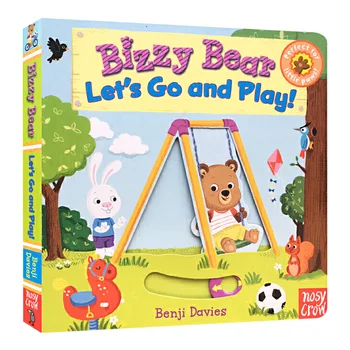 Bizzy Lācis iesim un Spēlēt, Bērnu grāmatas vecumā no 3 4 5 6 angļu, bilžu grāmatas, 9780763658809