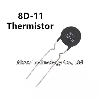 20pcs/daudz Jaunu Thermistor MF72 NTC 8D-11 Negatīvu temperatūras koeficientu thermistor