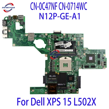 KN-0C47NF KN-0714WC Dell XPS 15 L502X Klēpjdators Mātesplatē DAGM6CMB8D0 Ar GT525M GT540M GPU N12P-GE-A1 DDR3 HM67 Pārbaudīta