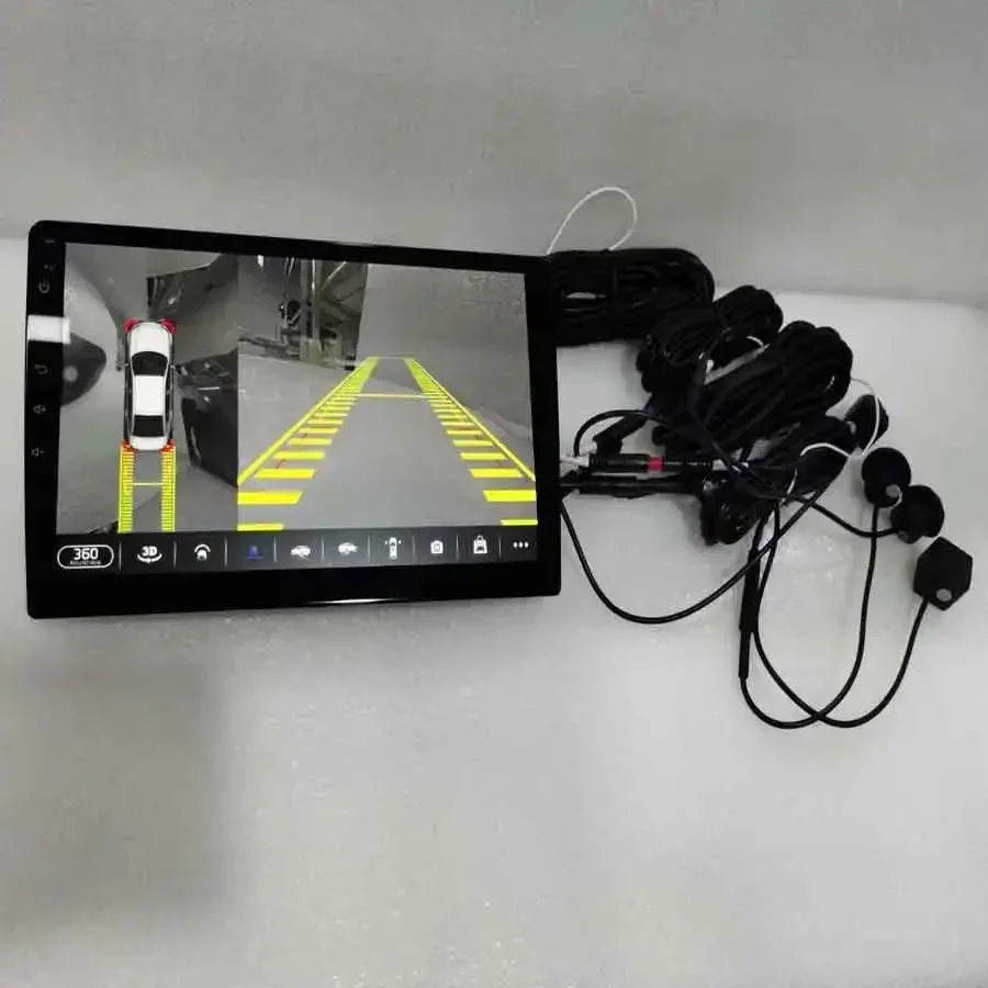 360 Fotokameras Carplay 8G+256G Android 13.0 Auto DVD Player, GPS, WIFI, Bluetooth RDS Radio Mitsubishi Pajero 4 V80 V90 2006. gada - 2014. gadam1