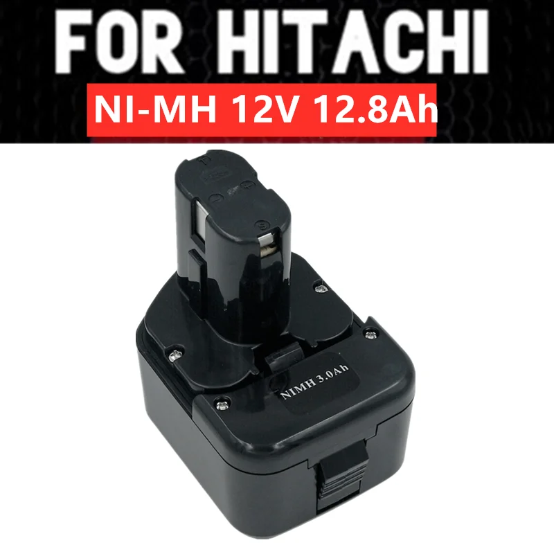 Augstas Kvalitātes 12800mAh 12V 12.8 Ah Akumulatoru Hitachi EB1214S 12V EB1220BL EB1212S WR12DMR CD4D DH15DV C5D , DS 12DVF30