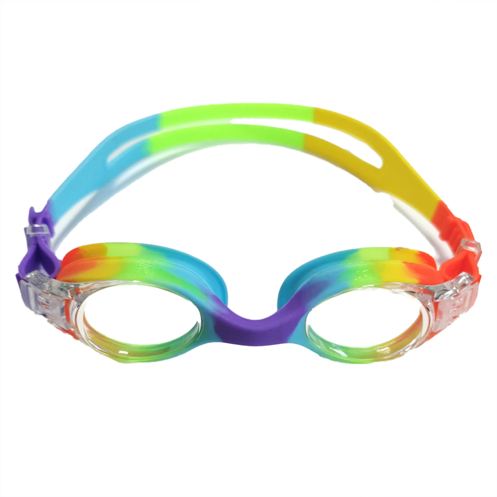 Unisex-Bērnu Peldēšanas Brilles Bez akumulatora Noplūdi Peldēšanas Brilles Divas Split Komfortabli Galvas Siksna Bērniem Trenažieri Peldēšanas Nodarbības1