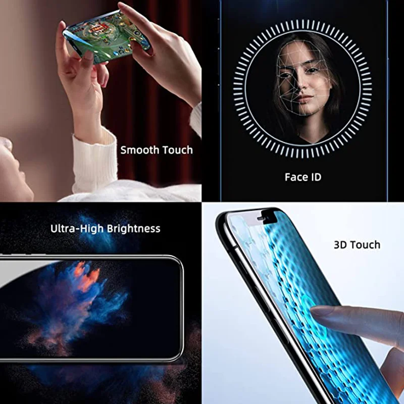 Ekrāna Nomaiņa iPhone XS LCD Displejs Ar 3D Touch Digitizer Montāža 100% Testēti LCD Daļas Pantalla iPhone XS2