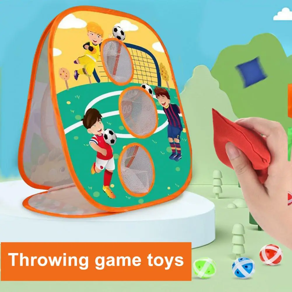 Throwing Spēle Rotaļlieta 3 in 1 Vārtus, Locīšanas Uzglabāšanas Multiplayer Konkursa Mērķi Īstenot Prātā Splash Cornhole Uzstādīt Bērnu Rotaļu0