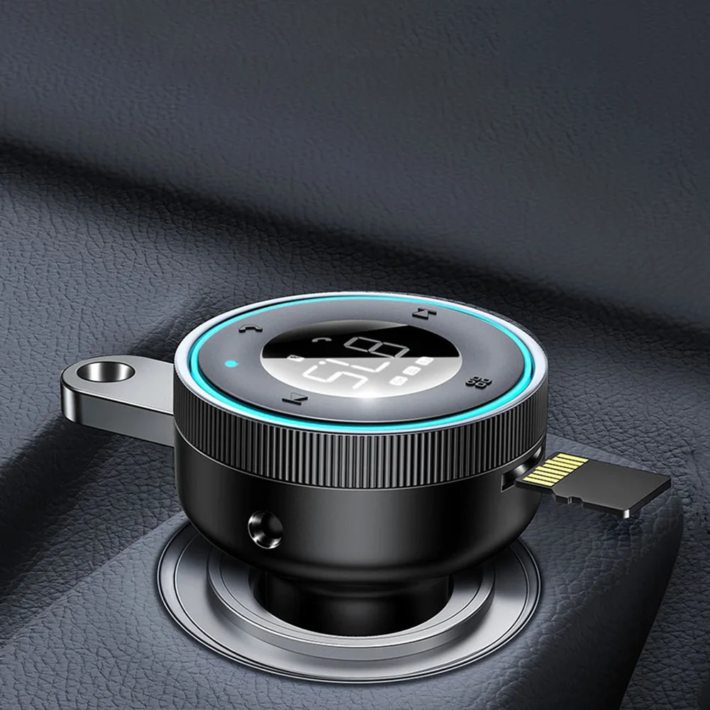 FM Raidītājs Automašīnas Komplektu LED Ciparu Displejs Bluetooth Saderīgu MP3 Audio Atskaņotājs Dual USB Audio Uztvērējs TF AUX, MP3 Mūzikas Atskaņotājs1