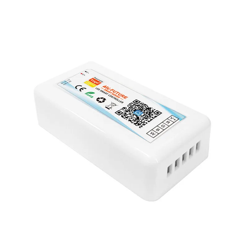 aipintech led rgbw kontrolieris 12-24v 2.4 g rf tālvadības rgbw krāsu lentes gaismas smartlife app led kontrolieris wifi5