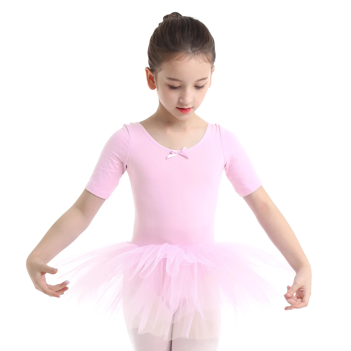 Baleta Kleitu Bērni Leotard Ballet Tutu Deju apģērbi Spīdīgi Vizuļi Vingrošana Leotard Meiteni Balerīna Darbības Kostīmi3