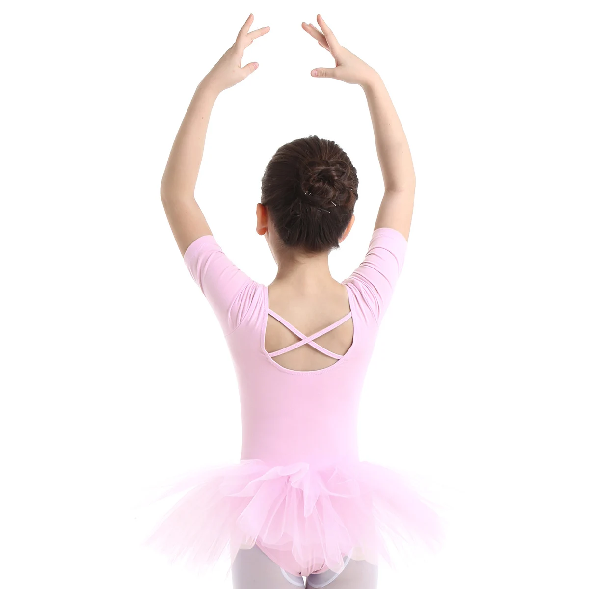 Baleta Kleitu Bērni Leotard Ballet Tutu Deju apģērbi Spīdīgi Vizuļi Vingrošana Leotard Meiteni Balerīna Darbības Kostīmi4