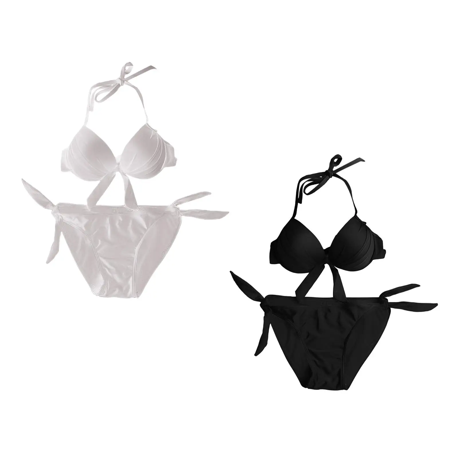 Peldkostīmi Backless Pavada Bikini Komplekti Sievietēm Sadalīt Peldkostīmu peldkostīmu Kluba Brīvdienas SPA Ūdens atrakciju Parks1