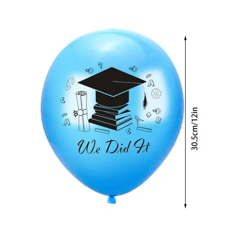 Izlaiduma Apsveicu Balonu 5gab Mēs To 12inch Lateksa Baloni Izlaidums Puse dod priekšroku Rotājumi Vidusskola Universitāte5
